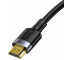Cablu Audio si Video HDMI la HDMI Baseus Cafule 4K, 60Hz, 3D, 18Gbps, 1 m, Negru, Blister CADKLF-E01 