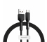 Cablu Date si Incarcare USB la USB Type-C Baseus Durable 2A, 480 Mbps, 2 m, Negru CATGJ-A01