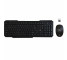 Kit Tastatura si mouse Wireless Rebeltec VORTEX, Negru