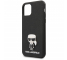 Husa TPU Karl Lagerfeld Saffiano Iconik pentru Apple iPhone 11 Pro, Neagra, Blister KLHCN58IKFBMBK 