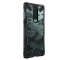 Husa Plastic - TPU Ringke Fusion X pentru OnePlus 8, Camo, Neagra XDOP0004