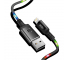 Cablu Date si Incarcare USB la Lightning XO Design NB108, 2.1A, 1 m, Negru, Blister 