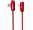 Cablu Incarcare si Audio USB - Lightning / Lightning  XO Design NB38, 2.4A, 1 m, Rosu
