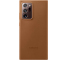 Husa Piele Samsung Galaxy Note 20 Ultra N985 / Samsung Galaxy Note 20 Ultra 5G N986, Leather Cover, Maro EF-VN985LAEGEU