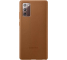 Husa Piele Samsung Galaxy Note 20 N980 / Samsung Galaxy Note 20 5G N981, Leather Cover, Maro EF-VN980LAEGEU