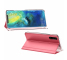 Husa Textil OEM New Sleep Case pentru Samsung Galaxy Note 10 Lite N770, Roz