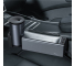Suport Auto Universal Baseus CRCWH-A0S, 2 Compartimente + Suport Pahar, 2x USB, Argintiu
