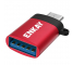 Adaptor OTG USB la USB Type-C Enkay ENK-AT101, Rosu