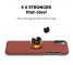 Husa pentru Apple iPhone 11 Pro, Pitaka, MagEZ Car Herrignbone, Rosie KI1107