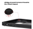 Husa Fibra Aramida Pitaka MagEZ Case Pro pentru Apple iPhone 11, Car Case Magnet, Tesatura diagonala (Twill), Neagra Gri KI1101RP