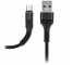 Cablu Date si Incarcare USB la MicroUSB MaXlife MXUC-01, 1 m, Negru, Blister 