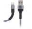 Cablu Date si Incarcare USB la MicroUSB MaXlife MXUC-01, 1 m, Gri