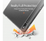 Husa Tableta Piele - Poliuretan DUX DUCIS Domo pentru Samsung Galaxy Tab S7 Plus T970 / Samsung Galaxy Tab S7 Plus T976, Neagra