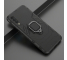 Husa Plastic - TPU OEM Ring Tough Armor Kickstand pentru Samsung Galaxy A50 A505, Neagra, Bulk 