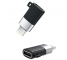 Adaptor Conversie USB Type-C la Lightning XO Design NB149-D, Negru