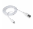 Cablu Date si Incarcare USB la Lightning XO Design, 1 m, Alb, Bulk 
