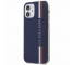 Husa pentru Apple iPhone 12 / 12 Pro, U.S. Polo, Tricolor Vertical Stripes, Bleumarin USHCP12MPCUSSNV