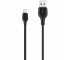 Cablu Date si Incarcare USB la Lightning XO Design NB103, 2 m, 2.1A, Negru, Blister 