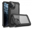 Husa Plastic - TPU OEM Carbon Tough Armor pentru Apple iPhone 11 Pro Max, Neagra Transparenta