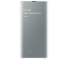 Husa Poliuretan Samsung Galaxy S10 5G G977, Clear View Cover, Alba, Resigilat, Blister EF-ZG977CW 