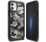 Husa Plastic - TPU Ringke Fusion X Design Camo pentru Apple iPhone 12 mini, Neagra XDAP0015