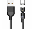Cablu Incarcare USB la USB Type-C OEM Magnetic Rotate, L, 2m, 2A, Negru