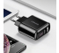 Incarcator Retea USB Usams T23, 1 X USB - 1 X USB Tip-C, 18W, 3.2A, QC3.0+PD3.0, Negru, Blister CC85TC01 