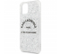 Husa TPU Karl Lagerfeld St.Guillaume Glitter pentru Apple iPhone 11 Pro, Argintie KLHCN58TRFGSL