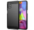 Husa TPU OEM Carbon pentru Samsung Galaxy M51, Neagra