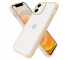 Husa Plastic - TPU Spigen ULTRA HYBRID pentru Apple iPhone 12 mini, Bej ACS02178