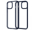 Husa Plastic - TPU Spigen ULTRA HYBRID pentru Apple iPhone 12 Pro Max, Bleumarin ACS02248