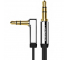 Cablu Audio 3.5 mm la 3.5 mm UGREEN Flat, TRS - TRS, Forma L, 2 m, Argintiu