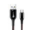 Cablu Date si Incarcare USB la USB Type-C Baseus X-type, 1 m, 3A, Negru CATXD-A01