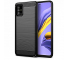 Husa pentru Samsung Galaxy A51 5G A516, Forcell, Carbon, Neagra
