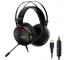 Casti Gaming Tronsmart Glary RGB, cu microfon si telecomanda, USB, Negre 333620