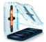 Folie Protectie Ecran Spigen EZ FIT pentru Apple iPhone 12 Pro Max, Sticla securizata, Set 2 bucati AGL01791