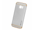 Husa Plastic Mocolo SUPREME LUXURY pentru Samsung Galaxy S7 edge G935, Argintie, Blister 