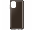 Husa TPU Samsung Galaxy A12 A125 / Samsung Galaxy A12 Nacho / Samsung Galaxy M12, Clear Cover, Neagra EF-QA125TBEGEU