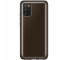 Husa TPU Samsung Galaxy A02s A025F / Samsung Galaxy A02s A025G, Clear Cover, Neagra EF-QA026TBEGEU