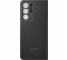 Husa Samsung Galaxy S21 Ultra 5G, Clear View Cover, Neagra EF-ZG998CBEGEE