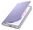 Husa pentru Samsung Galaxy S21 5G G991, LED View Cover, Violet EF-NG991PVEGEE