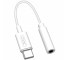 Adaptor Audio USB Type-C la 3.5 mm XO Design NB161, 0.1 m, Alb