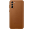Husa Piele Samsung Galaxy S21 5G, Leather Cover, Maro EF-VG991LAEGWW