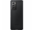 Husa Piele Samsung Galaxy Z Fold2 5G F916, Leather Flip Cover, Neagra EF-FF916LBEGEU