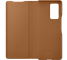 Husa Piele Samsung Galaxy Z Fold2 5G F916, Leather Flip Cover, Maro EF-FF916LAEGEU