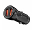Incarcator Auto USB Tactical YSL-399, 2 x USB, 18W, Quick Charge, Negru