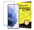 Folie de protectie Ecran WZK pentru Samsung Galaxy S21+ 5G G996, Sticla securizata, Full Glue, Neagra