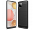 Husa TPU Forcell Carbon pentru Samsung Galaxy A42 5G, Neagra
