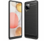 Husa TPU OEM Carbon pentru Samsung Galaxy A42 5G, Neagra
