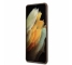 Husa Plastic - TPU Guess 4G pentru Samsung Galaxy S21 Ultra 5G, Maro GUHCS21LG4GFBR